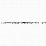 群になり移りまた群になる文字達 — Characters will be a group and shift —