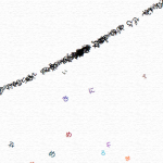 言葉のカーテン — Curtain of words —