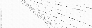 放射状に散らばっていく言葉 — Words which are being scattered radially —